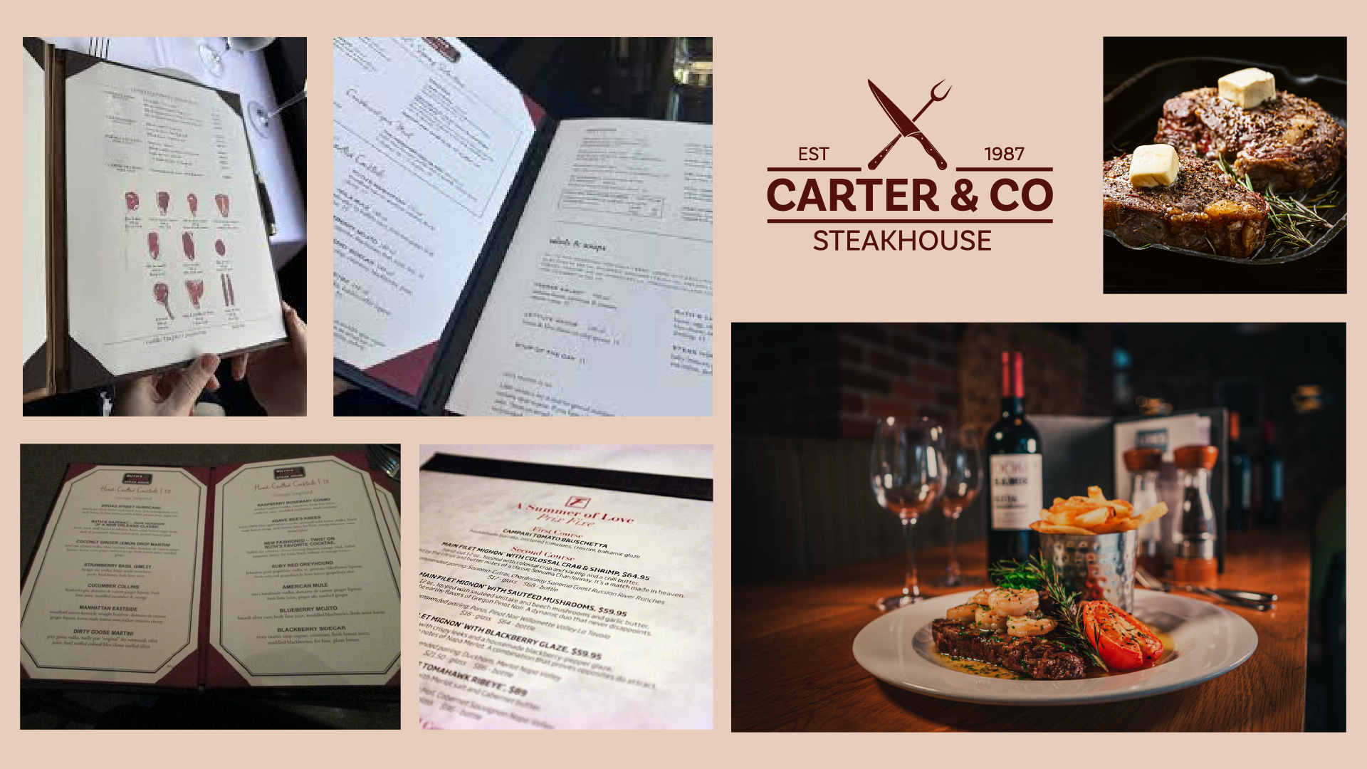 Carter and Co Mood Board